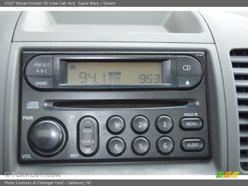 Audio System of 2007 Frontier SE Crew Cab 4x4