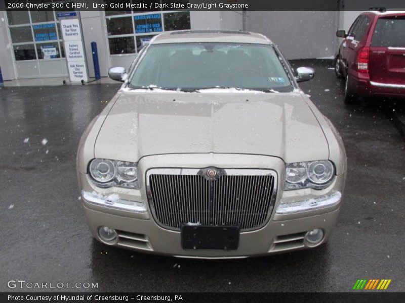 Linen Gold Metallic / Dark Slate Gray/Light Graystone 2006 Chrysler 300 C HEMI