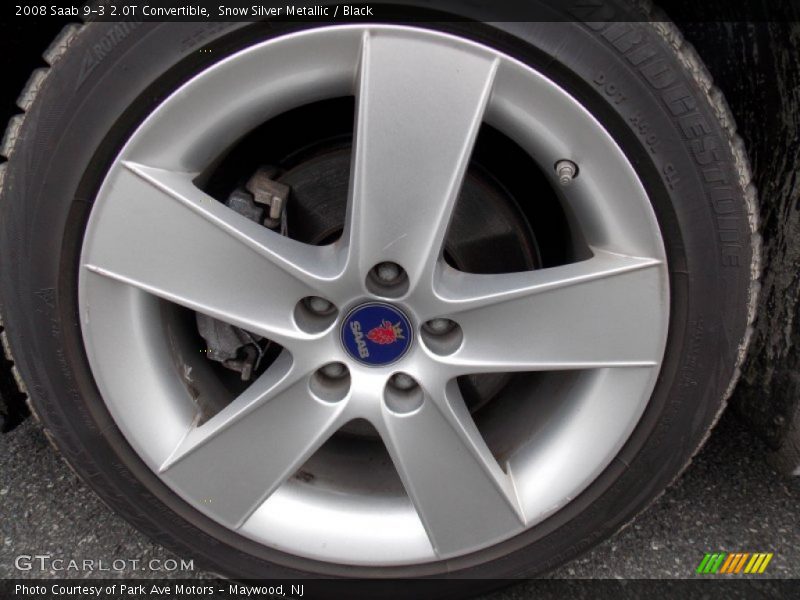  2008 9-3 2.0T Convertible Wheel