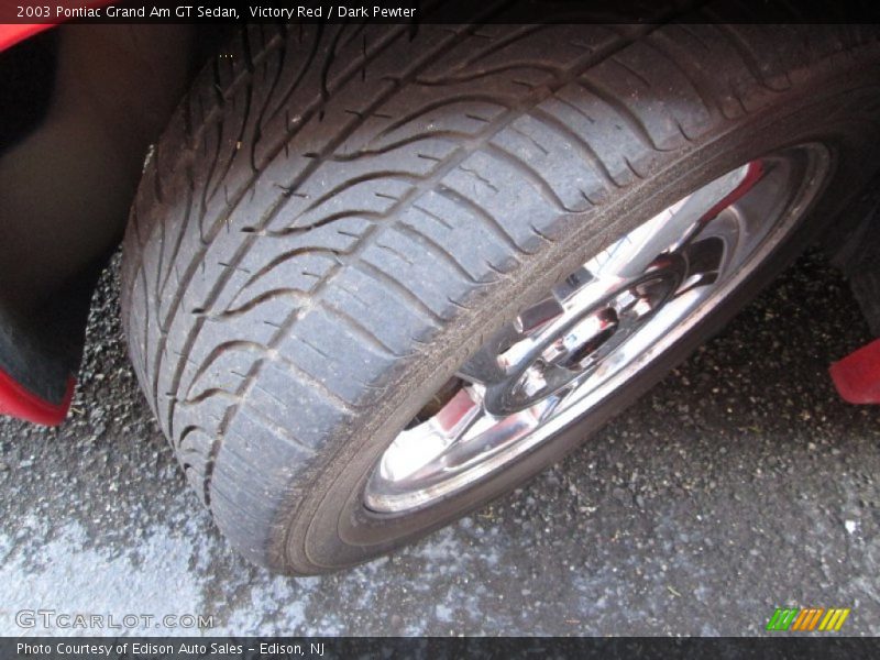 Victory Red / Dark Pewter 2003 Pontiac Grand Am GT Sedan