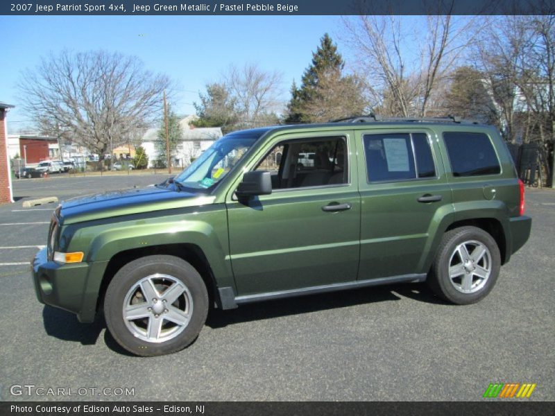  2007 Patriot Sport 4x4 Jeep Green Metallic