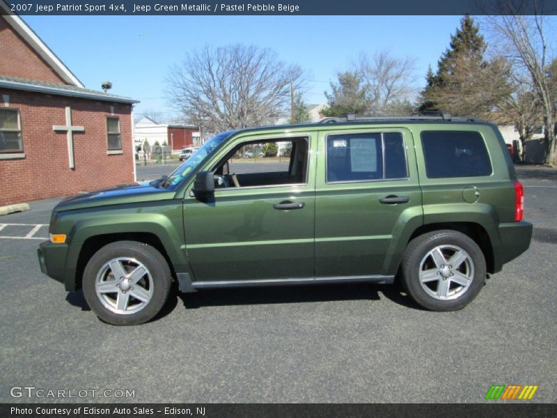  2007 Patriot Sport 4x4 Jeep Green Metallic