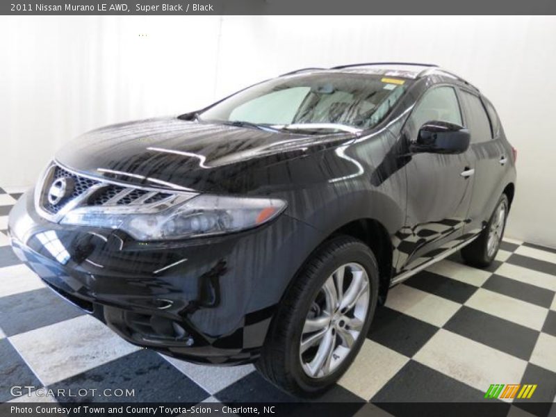 Super Black / Black 2011 Nissan Murano LE AWD