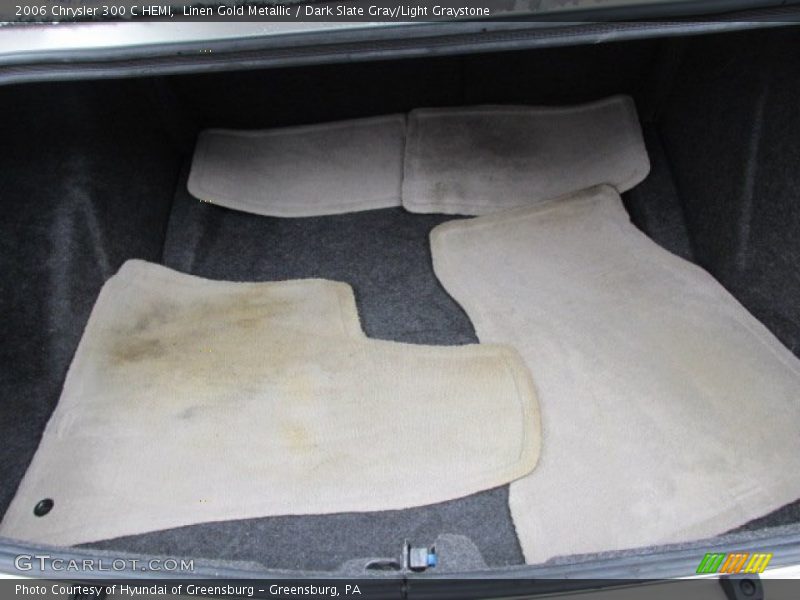 Linen Gold Metallic / Dark Slate Gray/Light Graystone 2006 Chrysler 300 C HEMI
