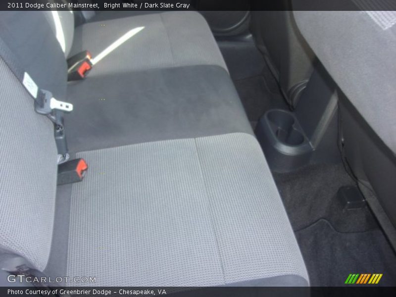 Bright White / Dark Slate Gray 2011 Dodge Caliber Mainstreet