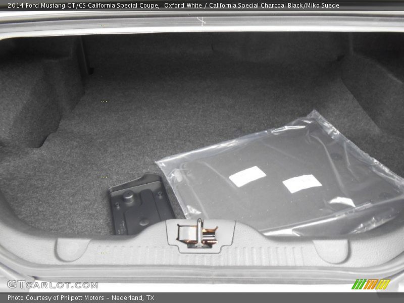  2014 Mustang GT/CS California Special Coupe Trunk