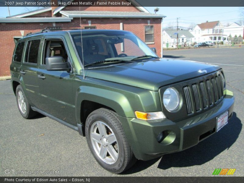 Jeep Green Metallic / Pastel Pebble Beige 2007 Jeep Patriot Sport 4x4