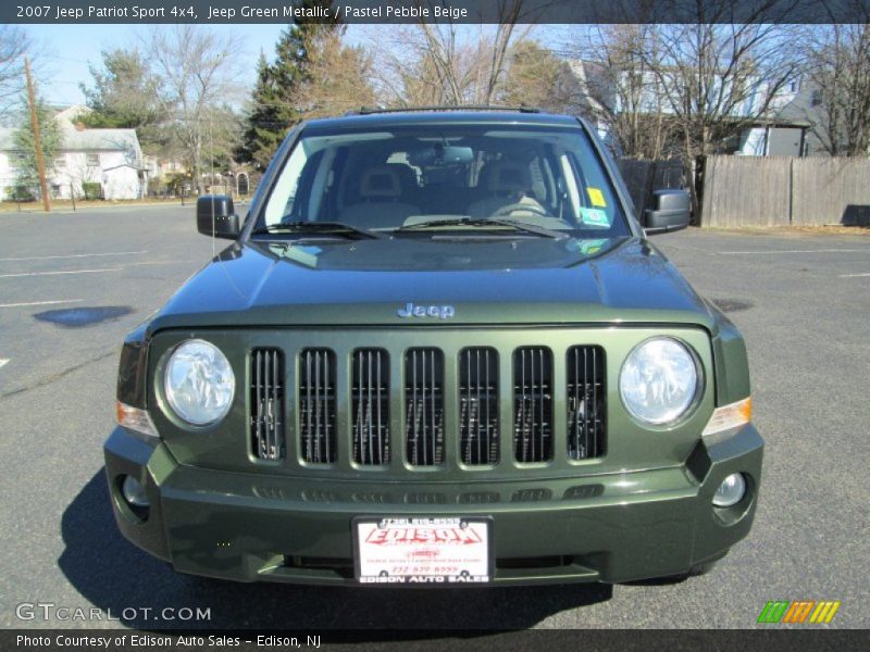 Jeep Green Metallic / Pastel Pebble Beige 2007 Jeep Patriot Sport 4x4