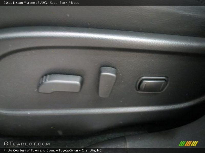 Super Black / Black 2011 Nissan Murano LE AWD