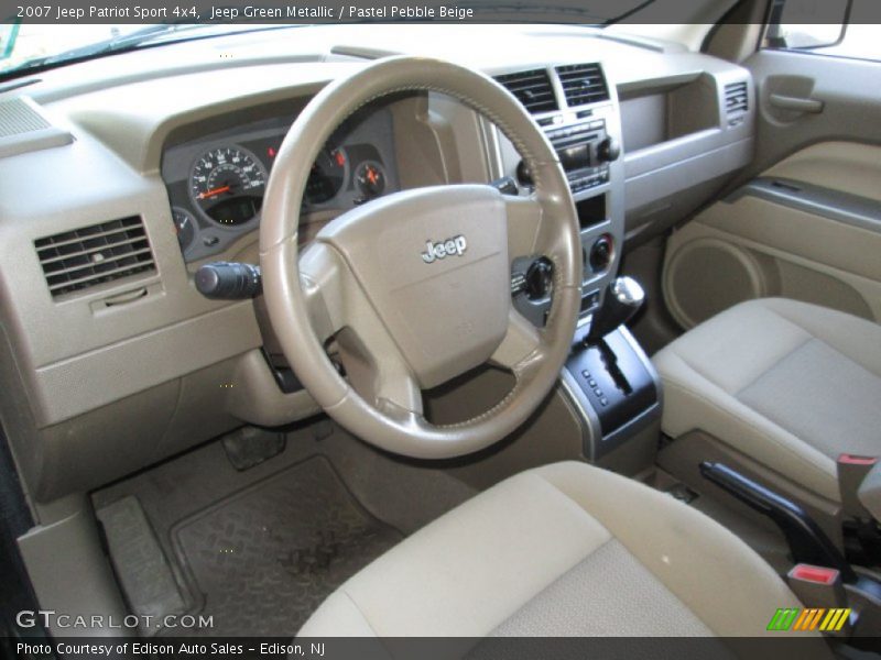 Pastel Pebble Beige Interior - 2007 Patriot Sport 4x4 
