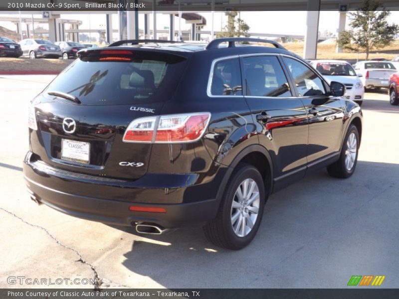 Brilliant Black / Black 2010 Mazda CX-9 Sport
