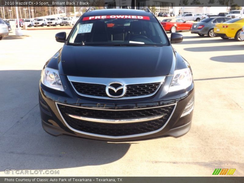 Brilliant Black / Black 2010 Mazda CX-9 Sport