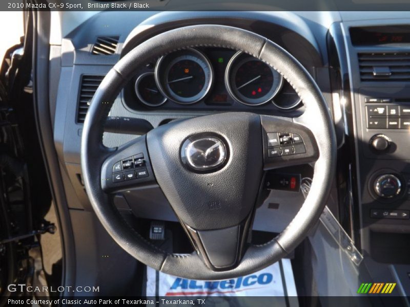 Brilliant Black / Black 2010 Mazda CX-9 Sport
