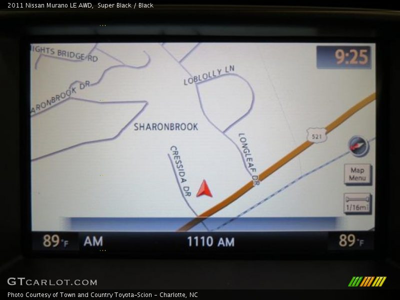Navigation of 2011 Murano LE AWD