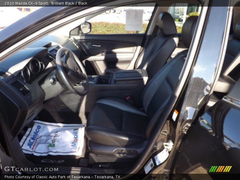 Brilliant Black / Black 2010 Mazda CX-9 Sport