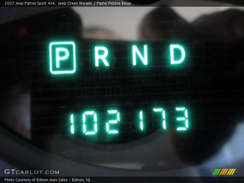 Jeep Green Metallic / Pastel Pebble Beige 2007 Jeep Patriot Sport 4x4