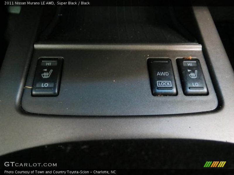 Super Black / Black 2011 Nissan Murano LE AWD