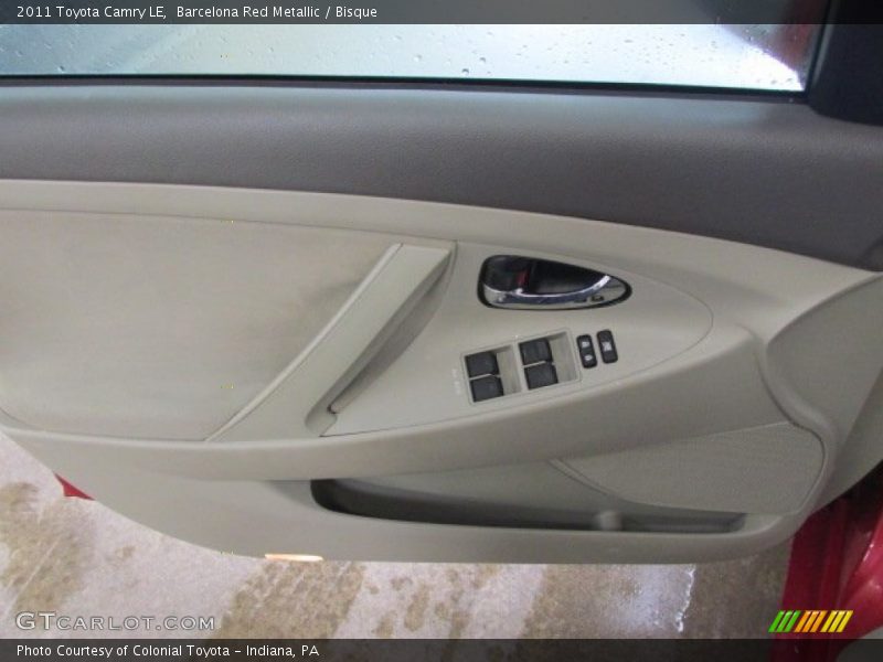 Barcelona Red Metallic / Bisque 2011 Toyota Camry LE