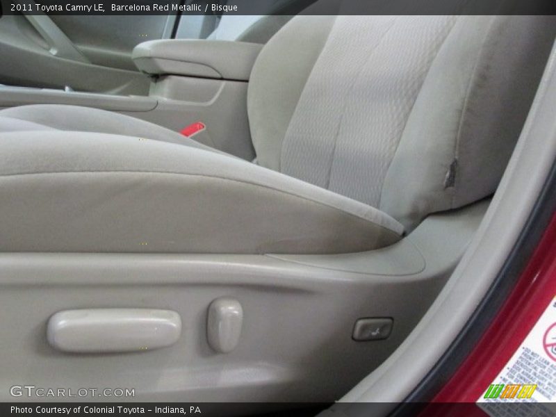 Barcelona Red Metallic / Bisque 2011 Toyota Camry LE