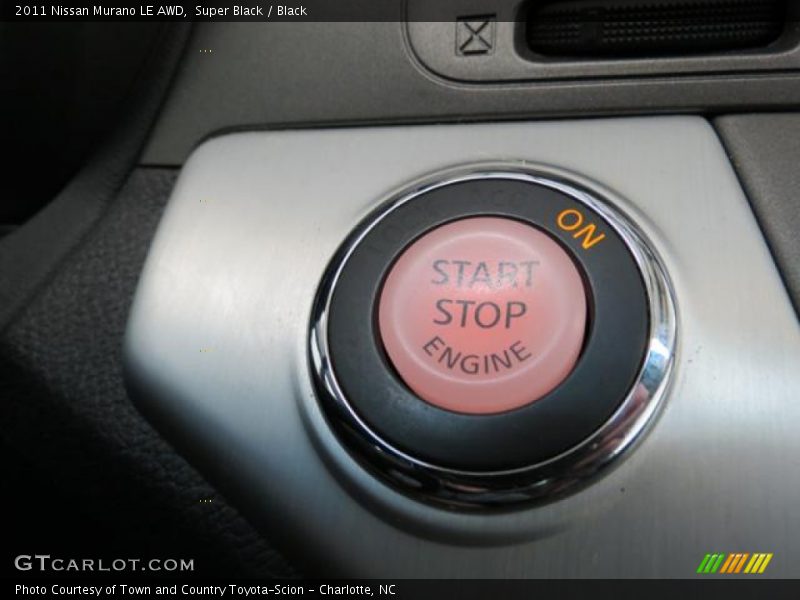 Controls of 2011 Murano LE AWD