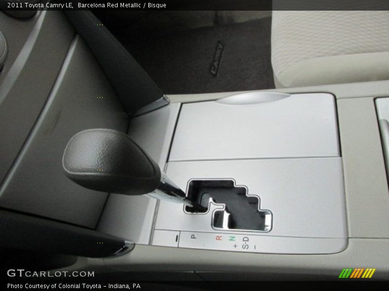 Barcelona Red Metallic / Bisque 2011 Toyota Camry LE