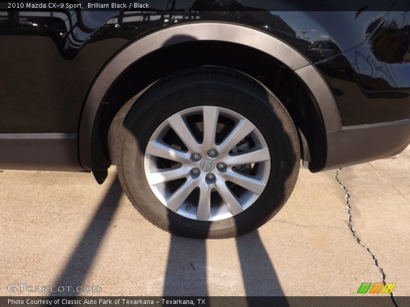 Brilliant Black / Black 2010 Mazda CX-9 Sport