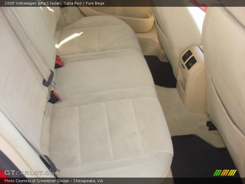 Salsa Red / Pure Beige 2008 Volkswagen Jetta S Sedan