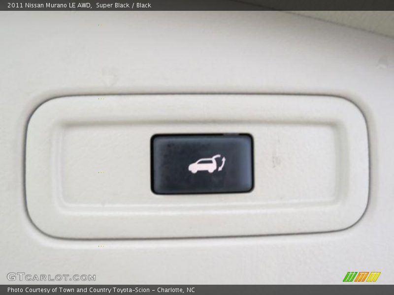 Super Black / Black 2011 Nissan Murano LE AWD