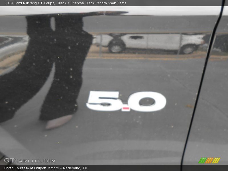 Black / Charcoal Black Recaro Sport Seats 2014 Ford Mustang GT Coupe