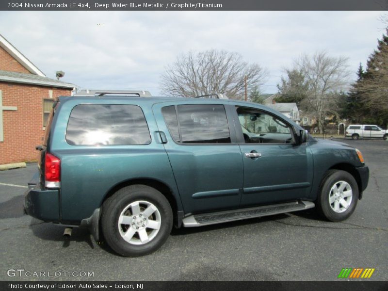 Deep Water Blue Metallic / Graphite/Titanium 2004 Nissan Armada LE 4x4
