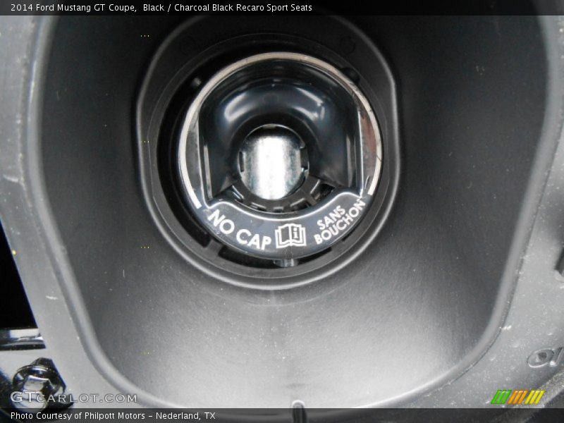 Black / Charcoal Black Recaro Sport Seats 2014 Ford Mustang GT Coupe