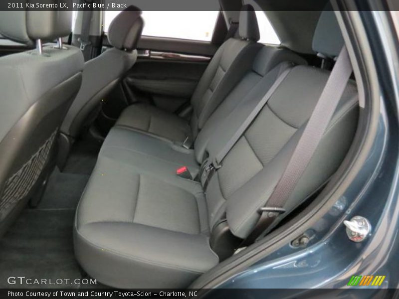 Rear Seat of 2011 Sorento LX