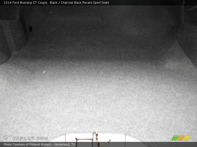  2014 Mustang GT Coupe Trunk