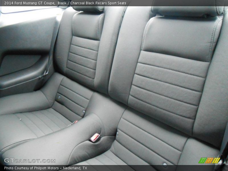 Rear Seat of 2014 Mustang GT Coupe