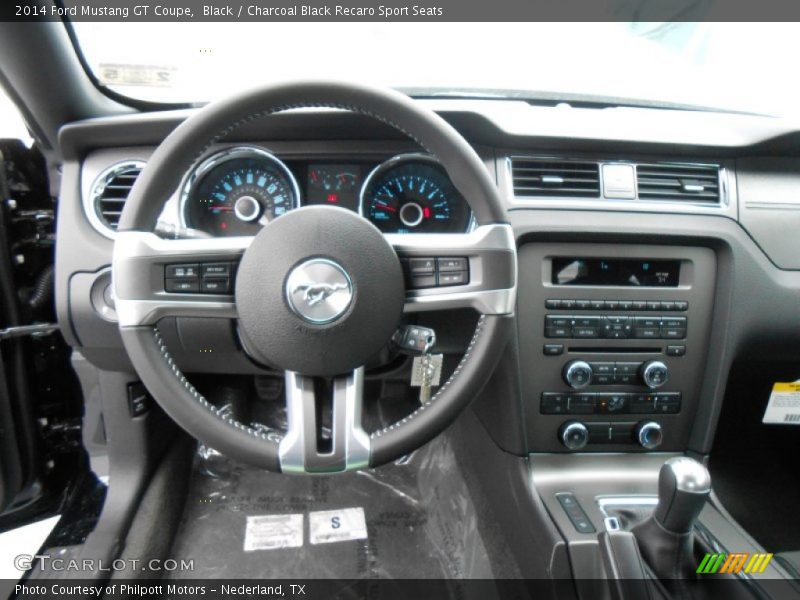 Dashboard of 2014 Mustang GT Coupe