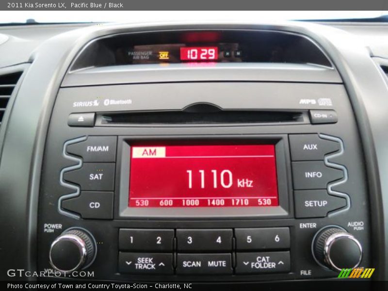 Audio System of 2011 Sorento LX