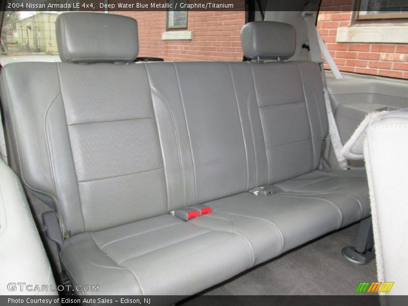 Rear Seat of 2004 Armada LE 4x4