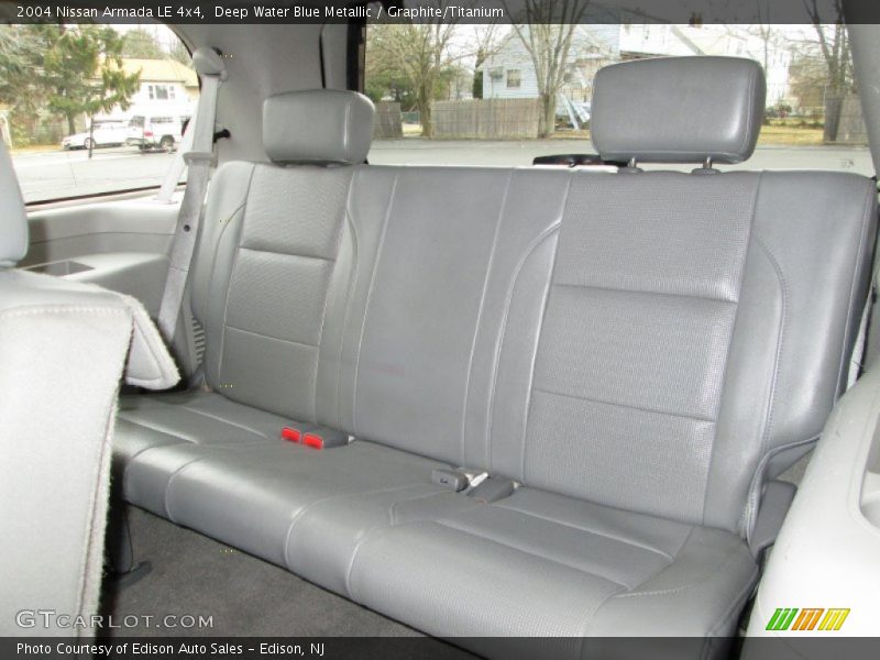 Rear Seat of 2004 Armada LE 4x4