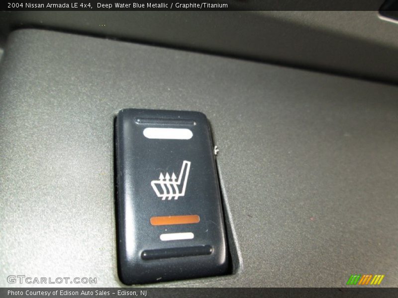 Controls of 2004 Armada LE 4x4