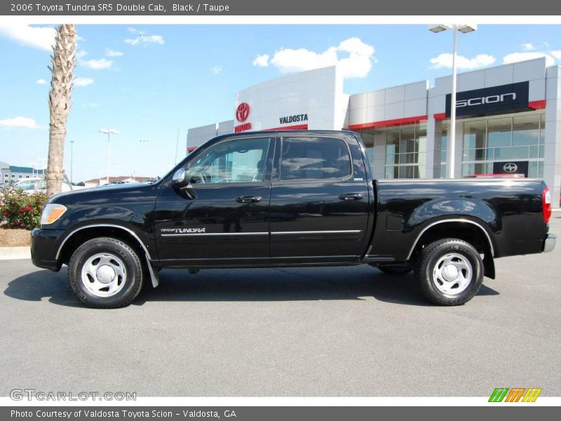 Black / Taupe 2006 Toyota Tundra SR5 Double Cab