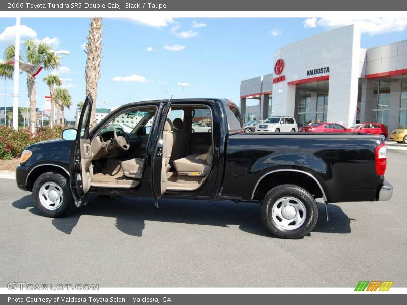 Black / Taupe 2006 Toyota Tundra SR5 Double Cab