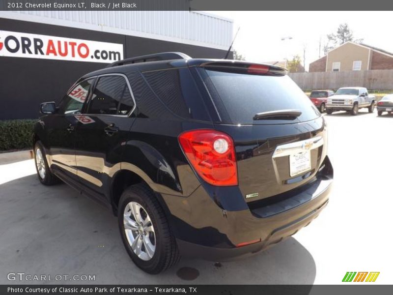 Black / Jet Black 2012 Chevrolet Equinox LT