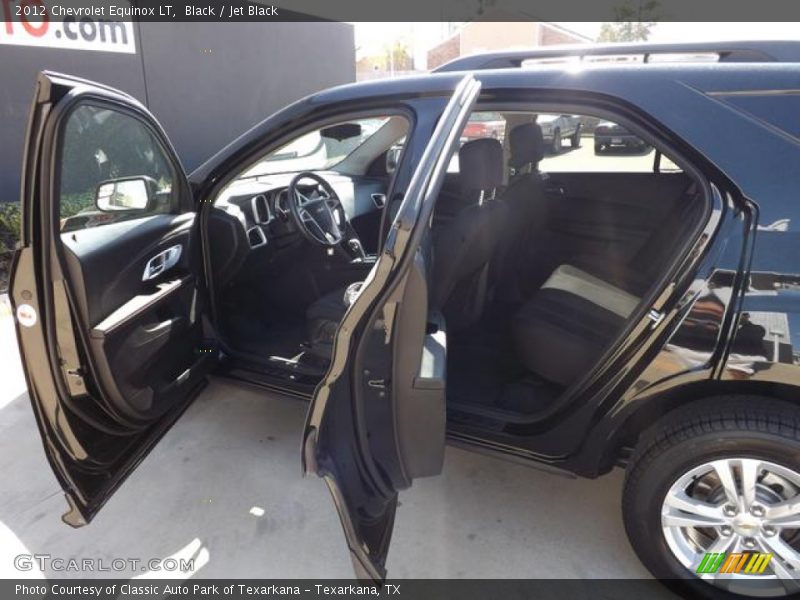 Black / Jet Black 2012 Chevrolet Equinox LT