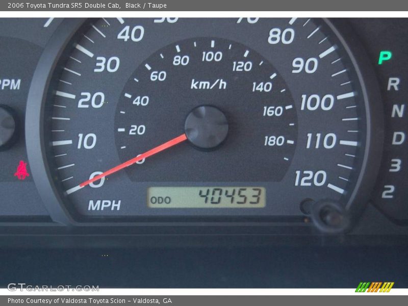 Black / Taupe 2006 Toyota Tundra SR5 Double Cab