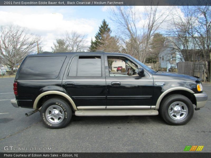 Black Clearcoat / Medium Parchment 2001 Ford Expedition Eddie Bauer 4x4