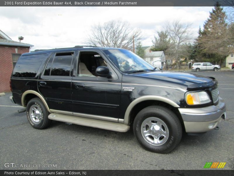 Black Clearcoat / Medium Parchment 2001 Ford Expedition Eddie Bauer 4x4