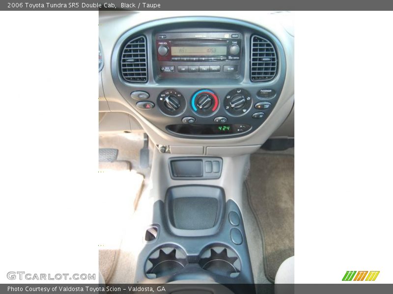Black / Taupe 2006 Toyota Tundra SR5 Double Cab