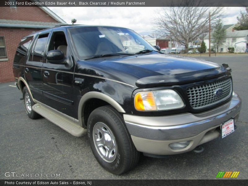 Black Clearcoat / Medium Parchment 2001 Ford Expedition Eddie Bauer 4x4