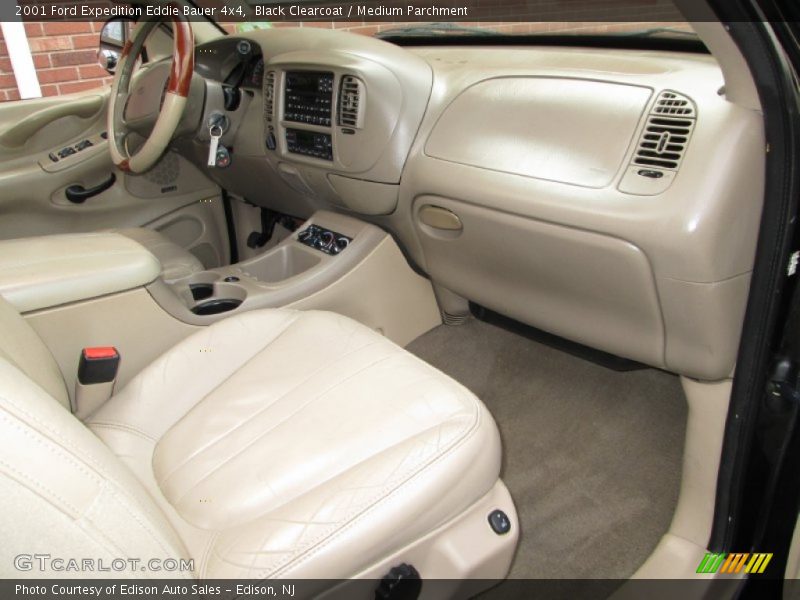 Black Clearcoat / Medium Parchment 2001 Ford Expedition Eddie Bauer 4x4