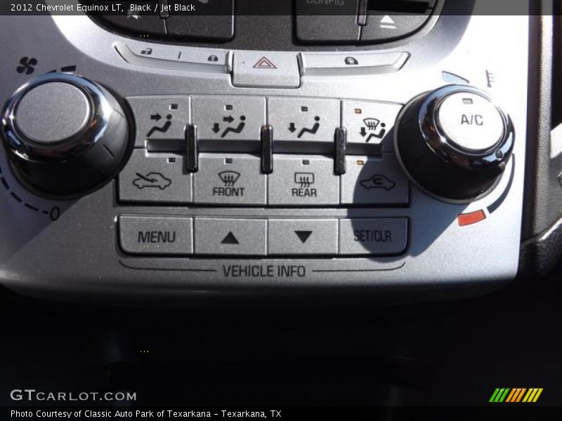 Black / Jet Black 2012 Chevrolet Equinox LT